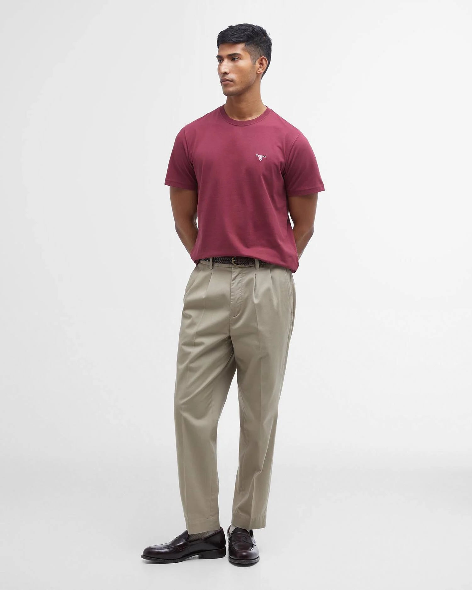 Barbour Stuttermabolur Essential Sports