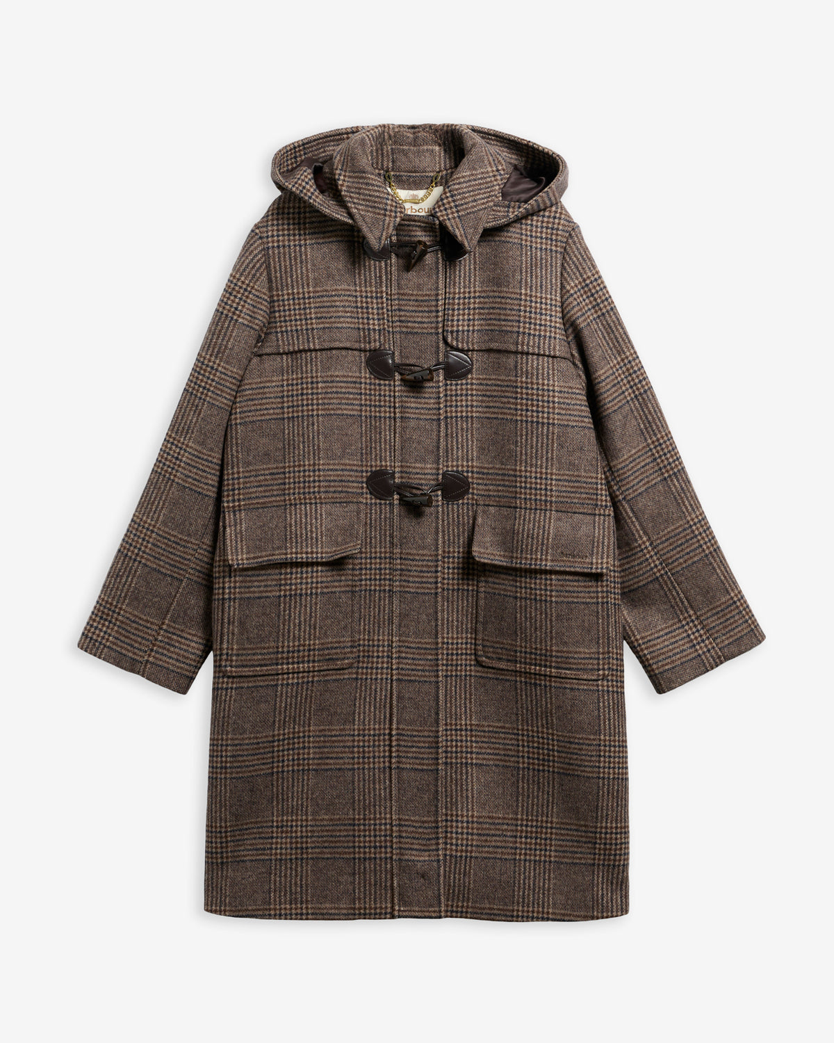 Barbour Melody Check Wool Duffel Coat - Kormákur & Skjöldur