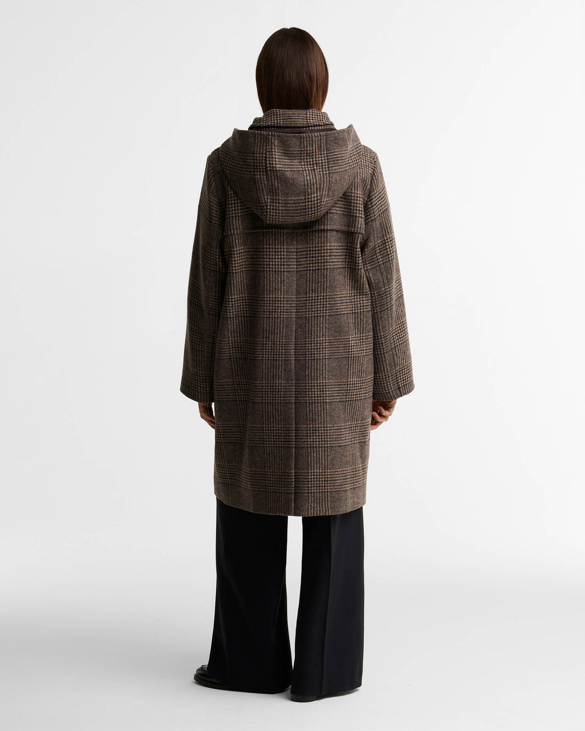 Barbour Melody Check Wool Duffel Coat - Kormákur & Skjöldur