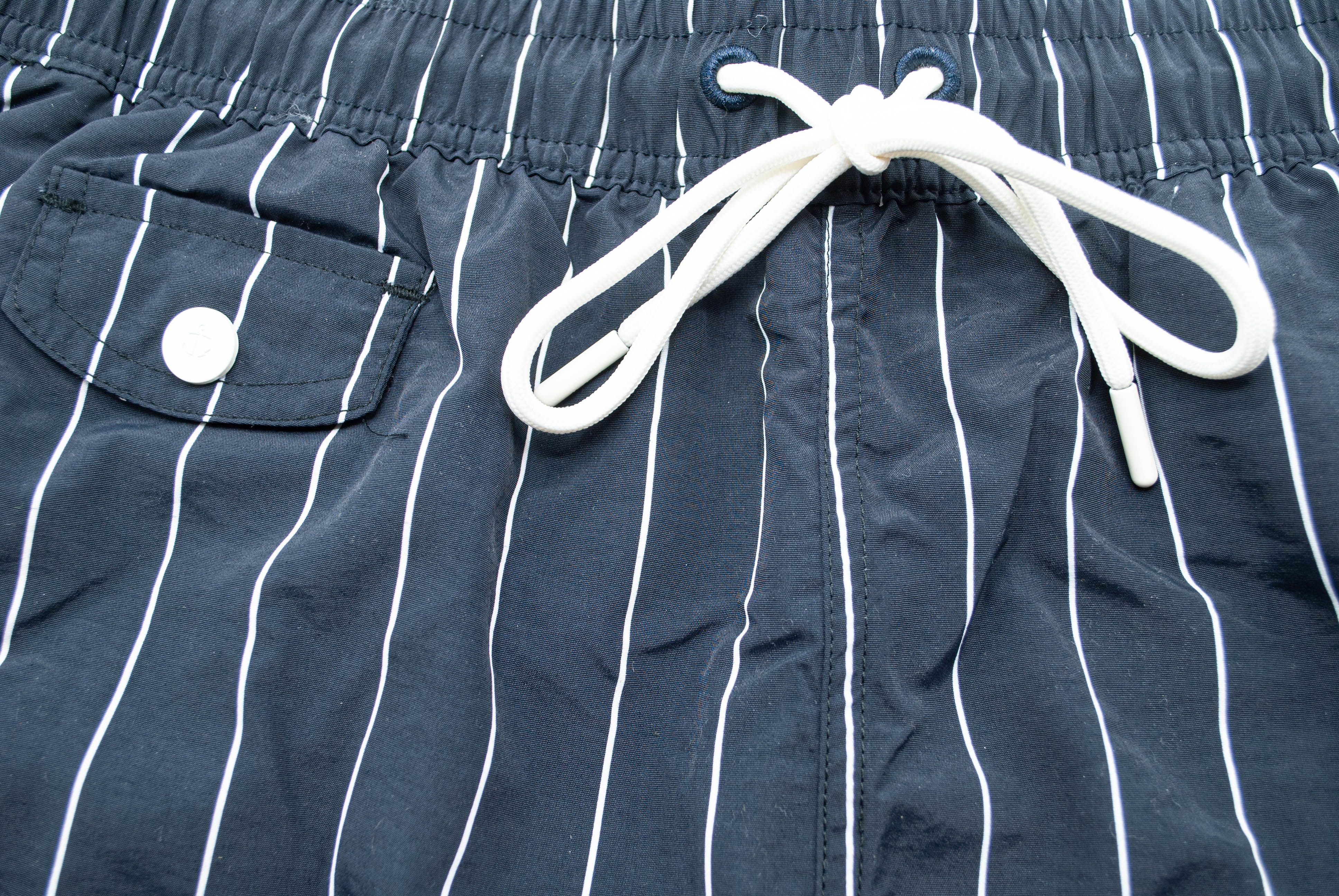 K&S Sundbuxur Black/White