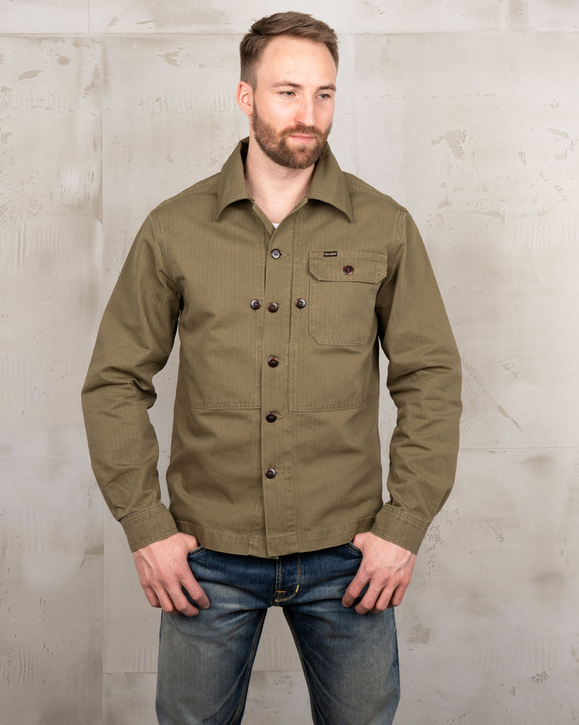 Pike Yfirskyrta Utility HBT Olive