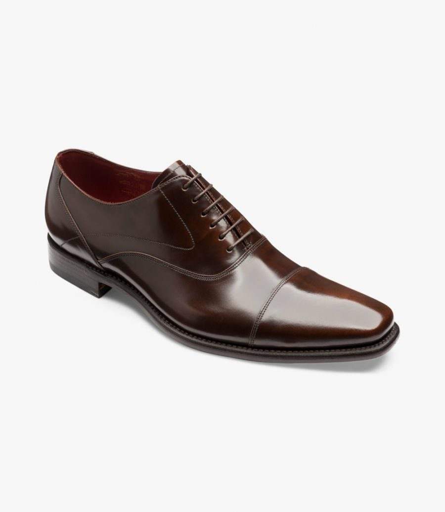 Loake Leðurskór - Sharp - Dark Brown - Kormákur & Skjöldur