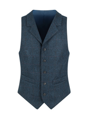 WS Jakkafatavesti Edward Windowpane/Navy