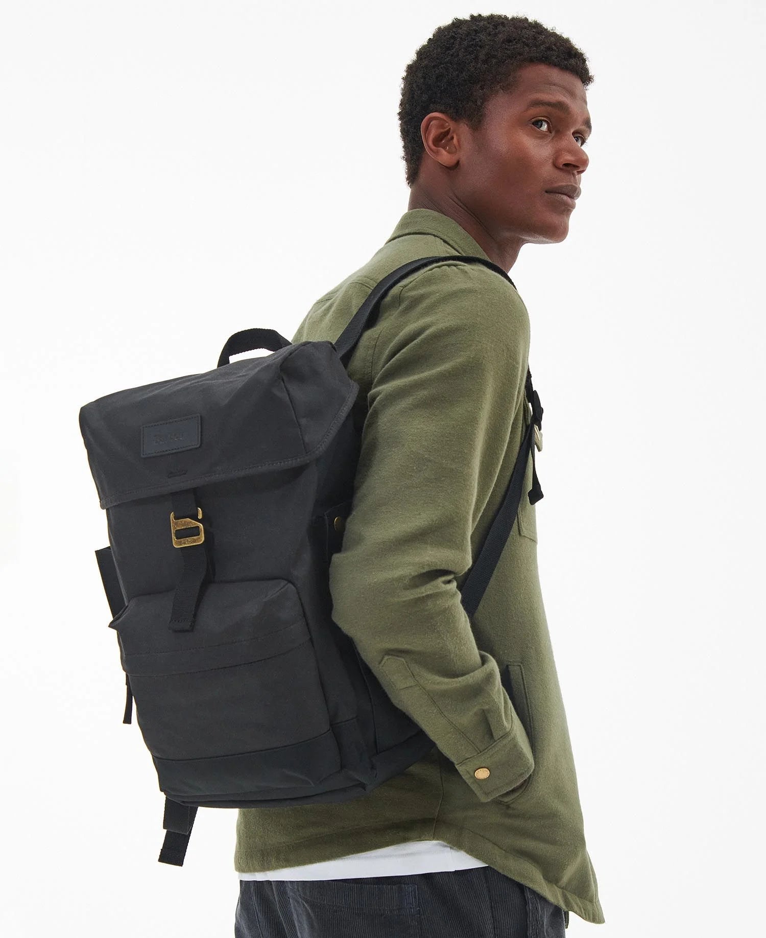 Barbour Bakpoki Essential Wax Black