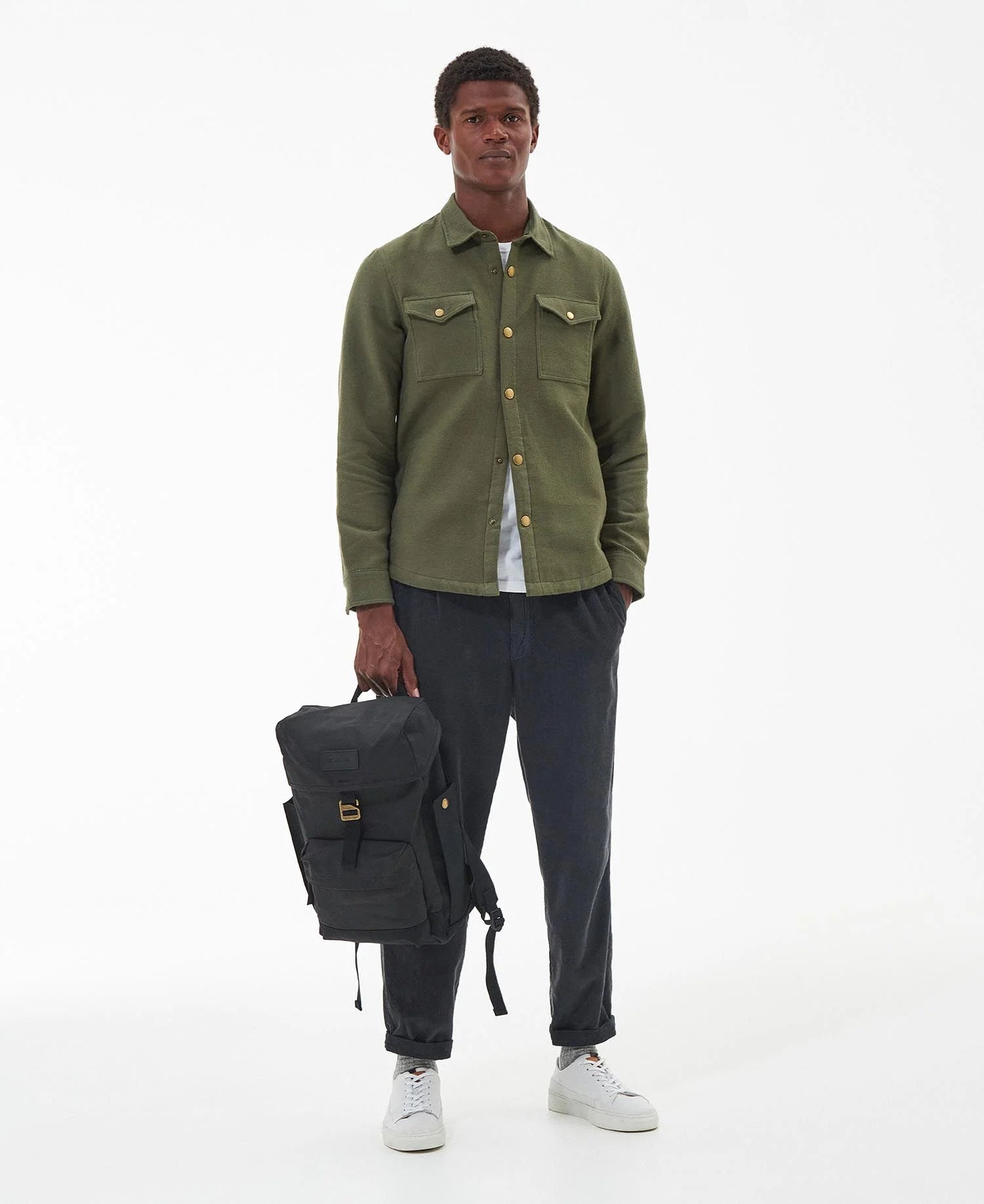 Barbour Bakpoki Essential Wax Black