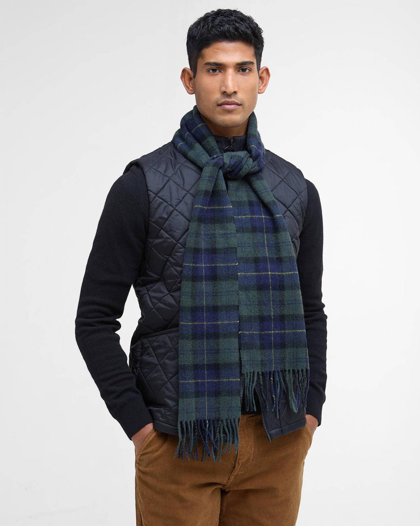 Barbour Trefill Tartan Lambswool Scarf