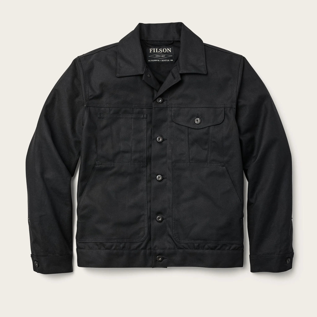 Filson Jakki Short lined Cruiser - Black