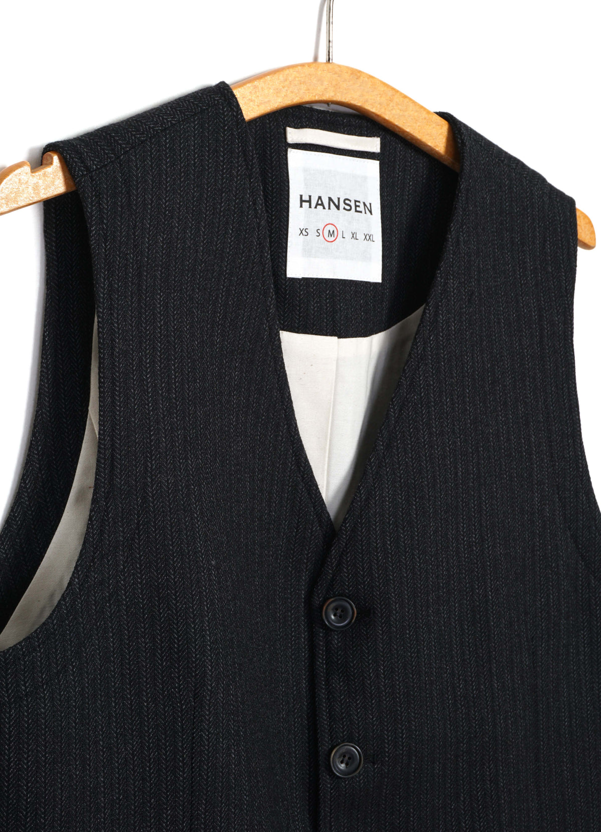 hansen-vesti-daniel-charcoal-stripes