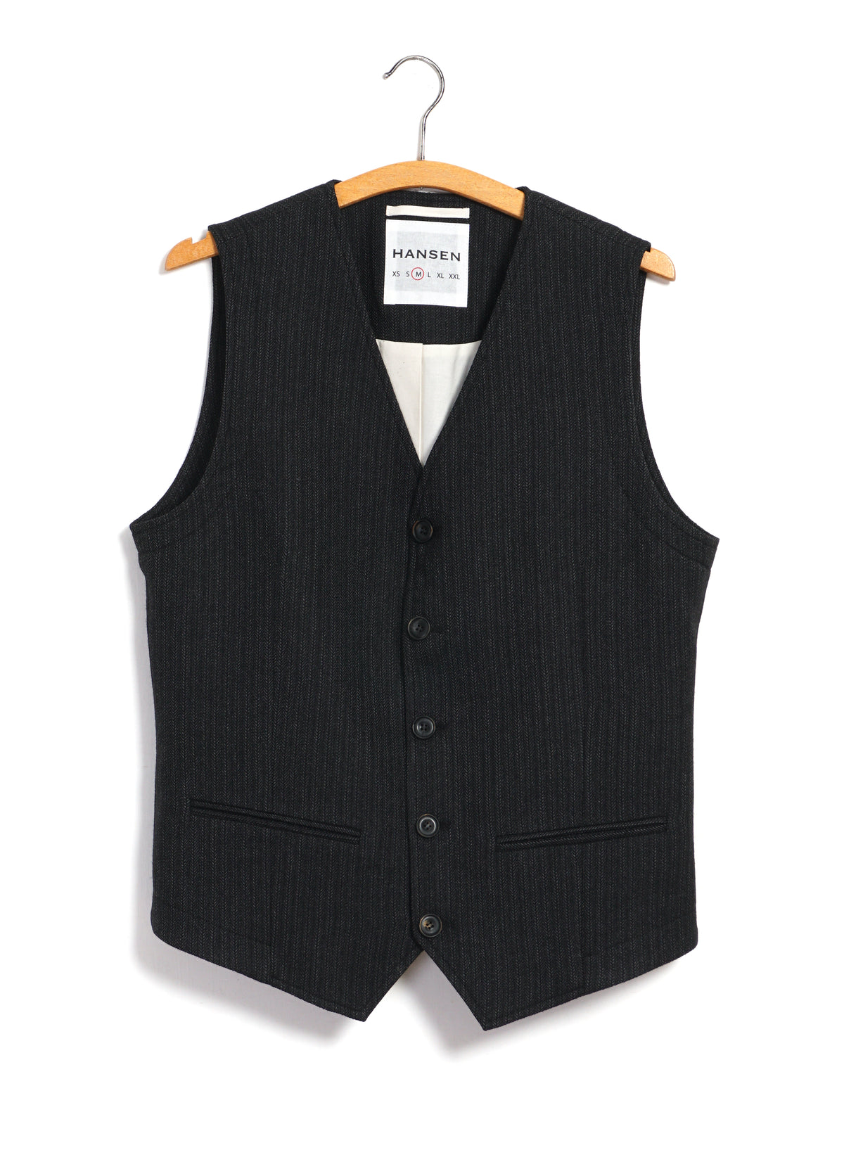 hansen-vesti-daniel-charcoal-stripes