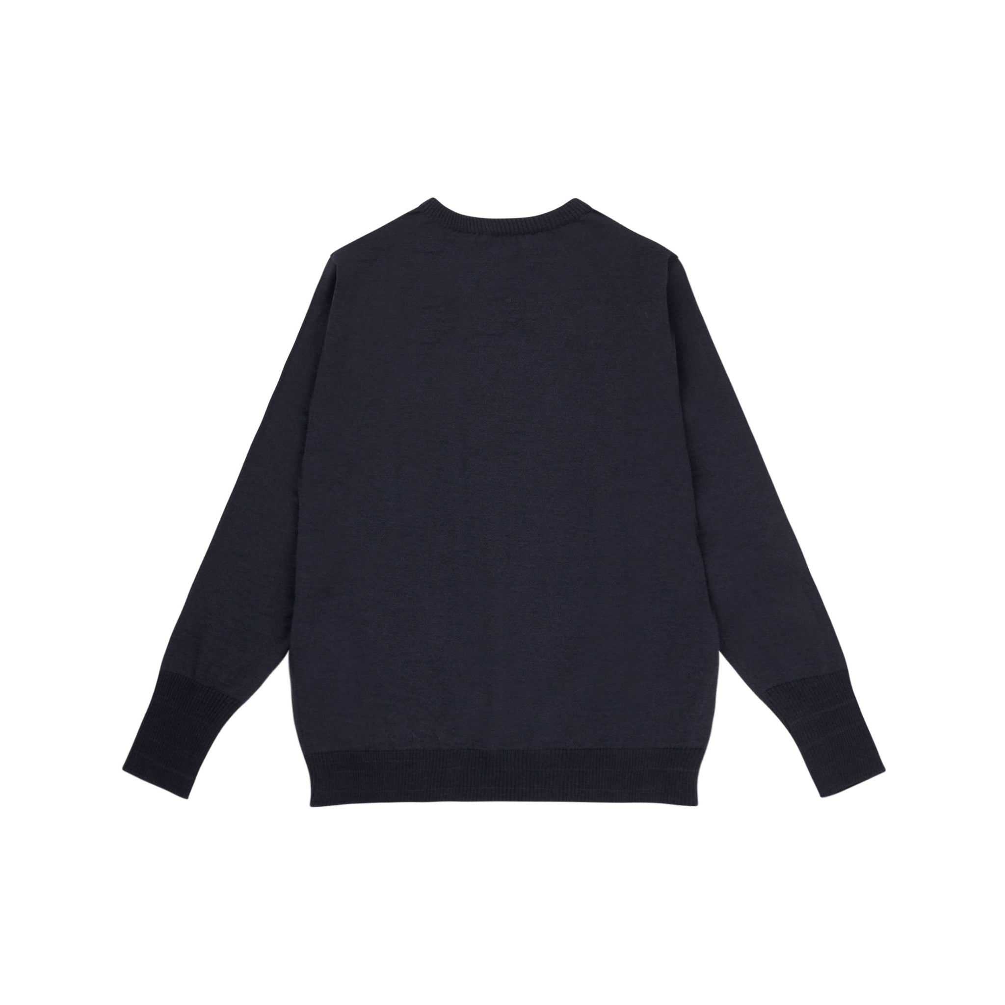 Andersen Peysa Marine Crewneck Navy Blue - Kormákur & Skjöldur