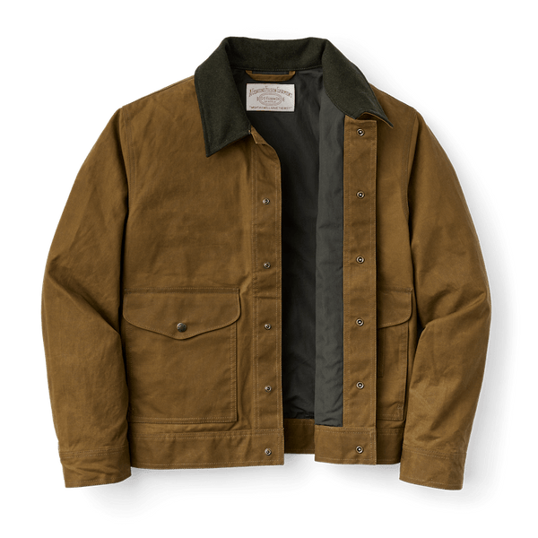 Filson Jakki - Tin Cloth Work Jacket - Dark Tan