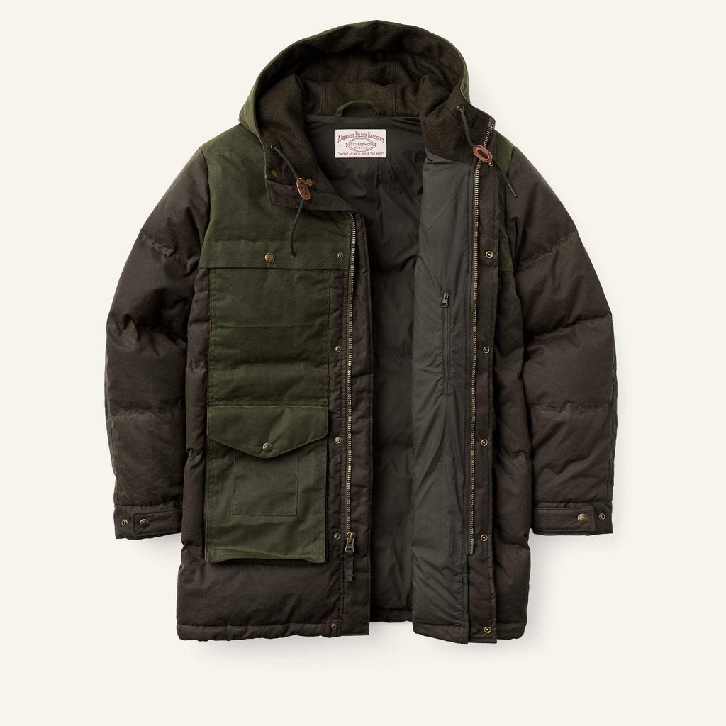 Filson Úlpa - Down Cruiser Parka - Otter Green – Kormákur & Skjöldur