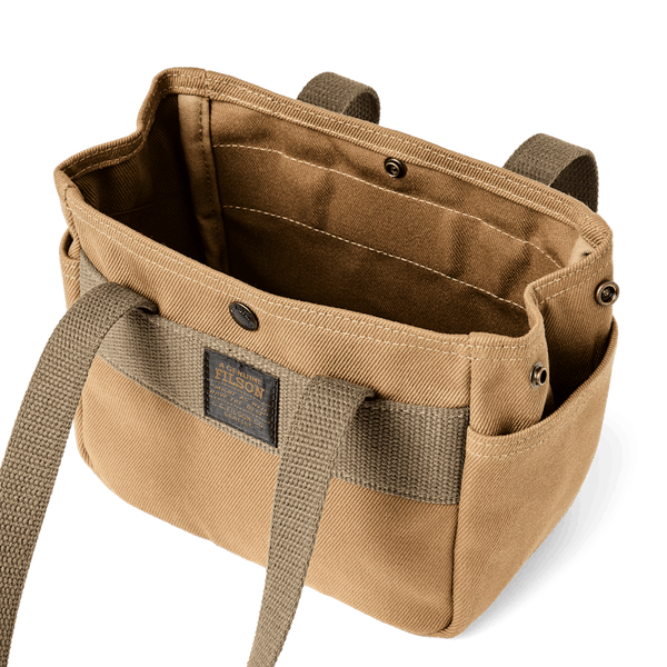 Filson Taska Small Open Tote Bag Tan