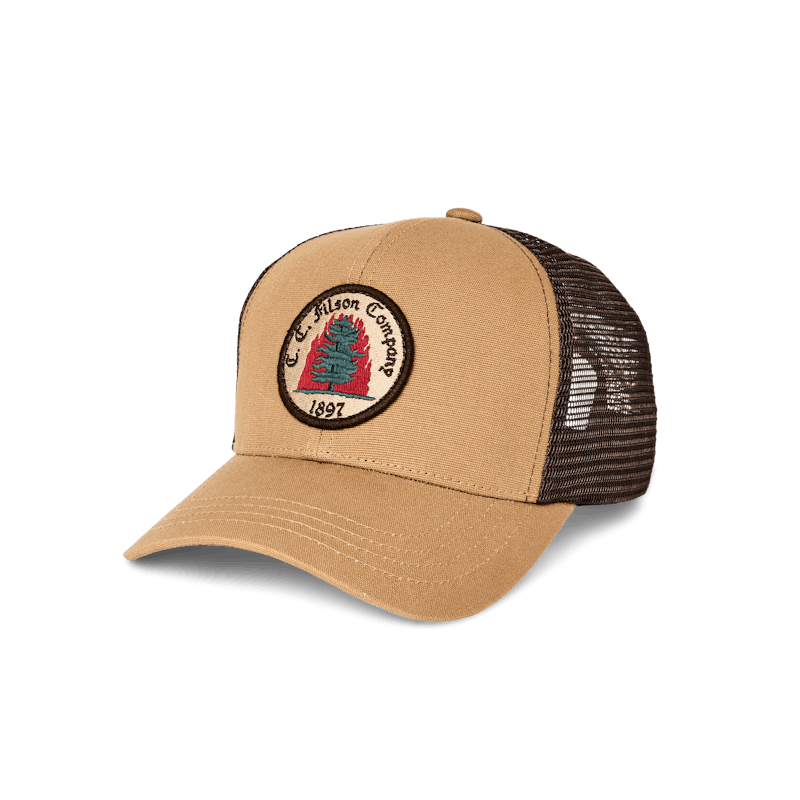 Filson Derhúfa Logger Mesh Cap Wheat