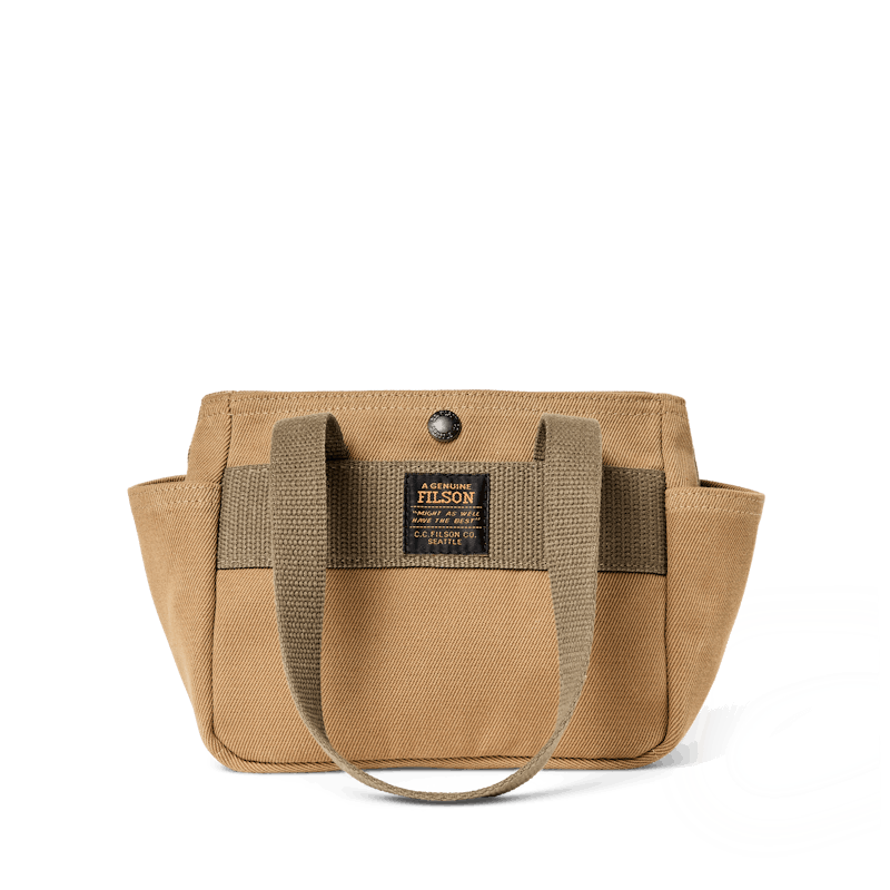 Filson Taska Small Open Tote Bag Tan