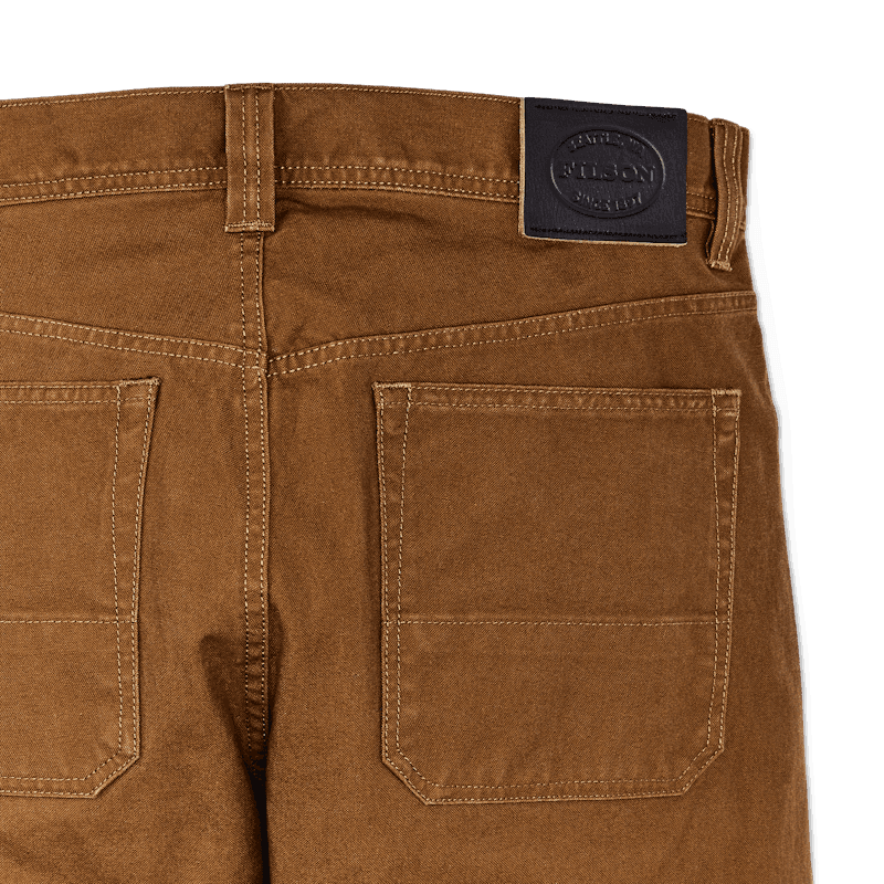 Filson Buxur Dry Tin 5 Pocket Pants Whiskey Kormakur Skjoldur