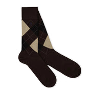 London Sock Argyle Chocolate