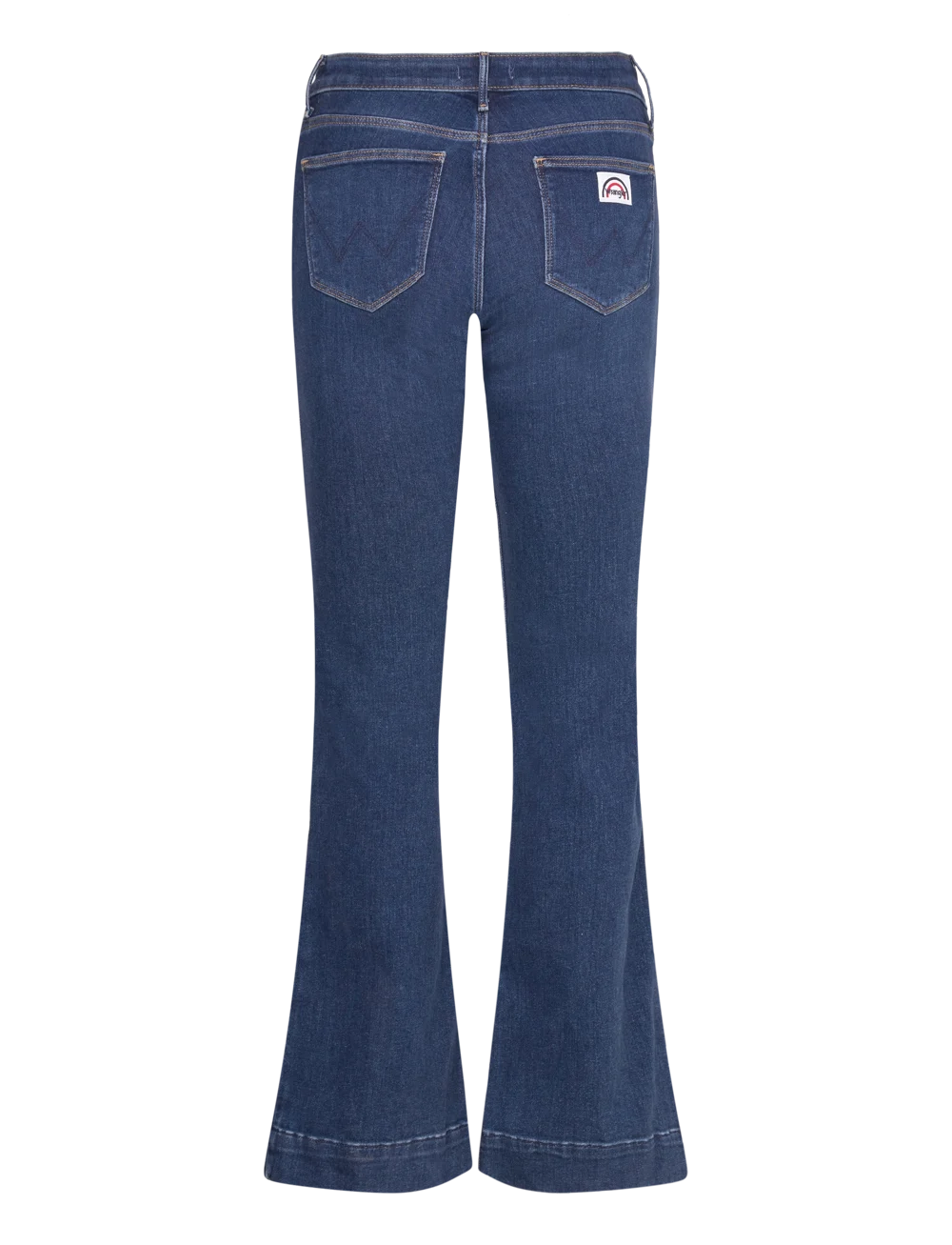 Wrangler Gallabuxur Flare Dark Wash