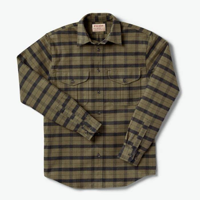 Filson - Alaskan Guide Shirt - Otter Green Black - Kormákur & Skjöldur