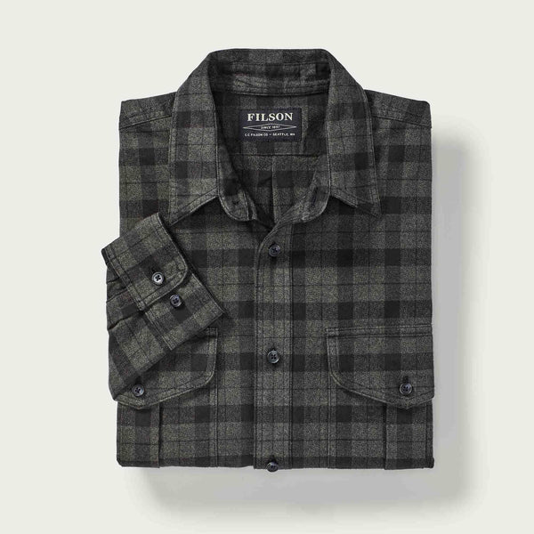 Filson Skyrta - Alaskan Guide Shirt - Heather Grey/Black