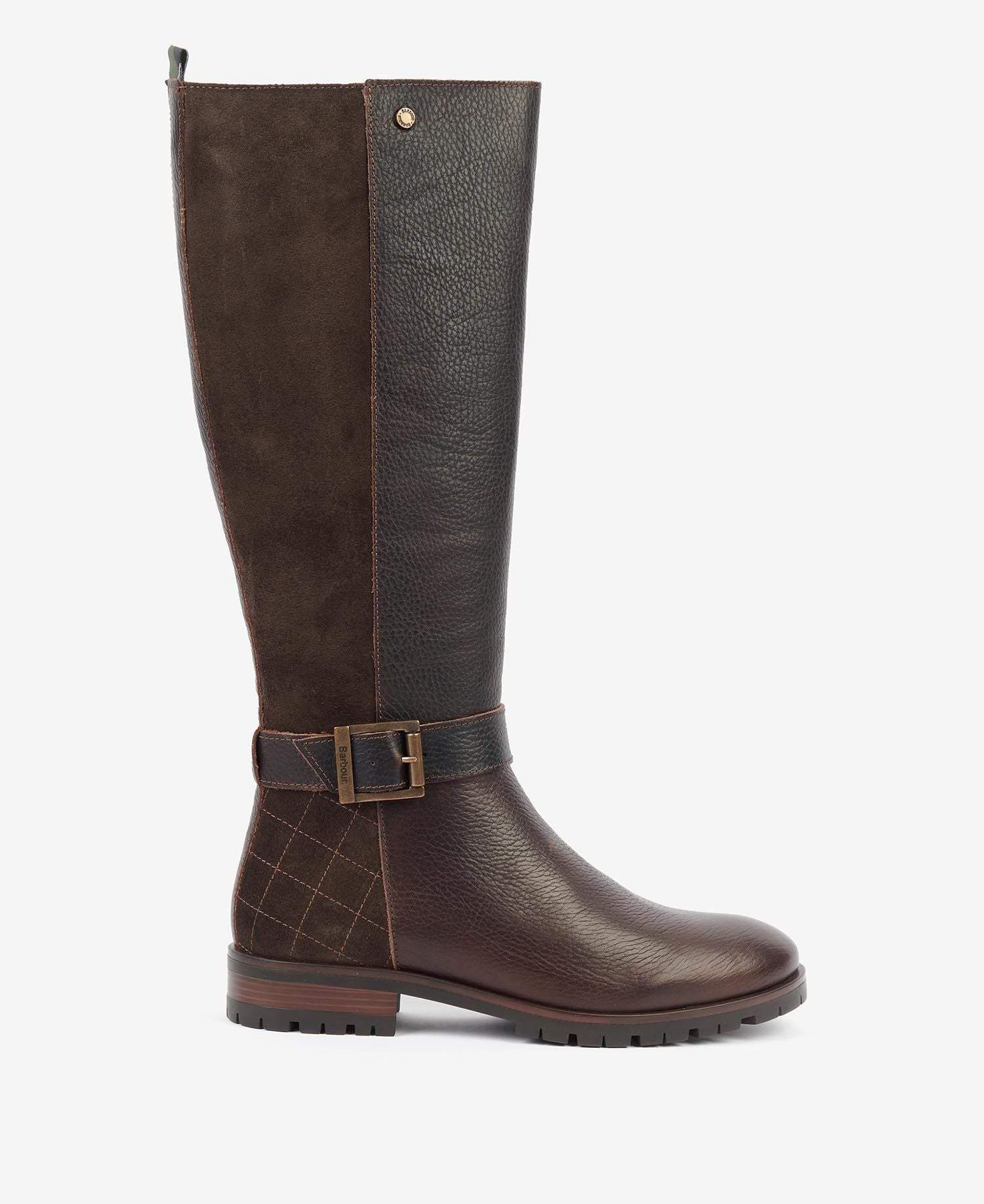 Barbour D must gv l Alisha Boots Dk Brown Korm kur Skj ldur