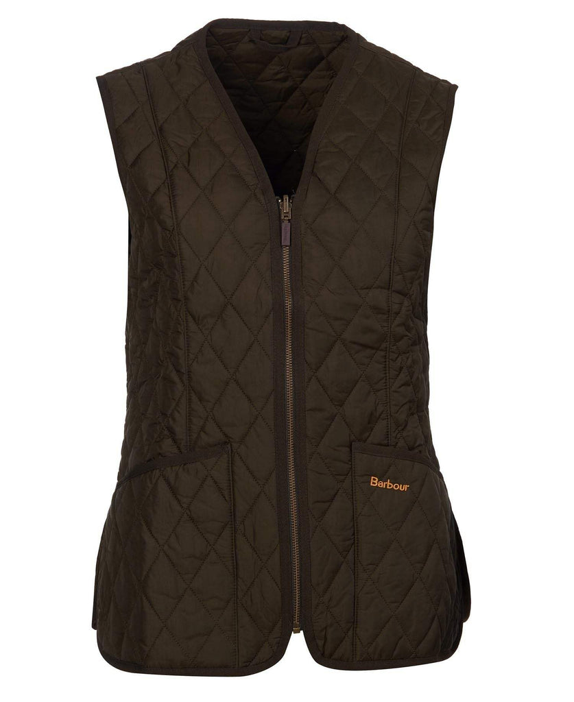 Barbour Dömuvesti - Betty Liner - Olive