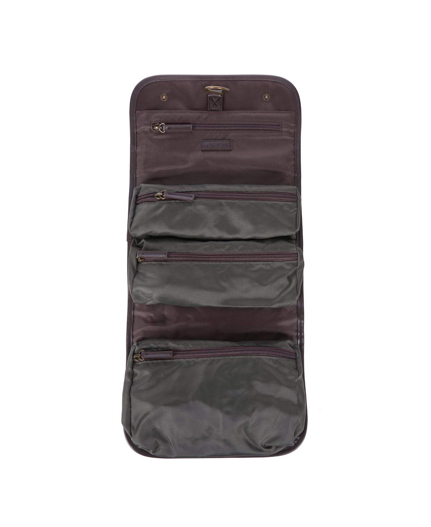 Barbour Snyrtitaska - Wax Hanging Washbag - Olive - Kormákur & Skjöldur