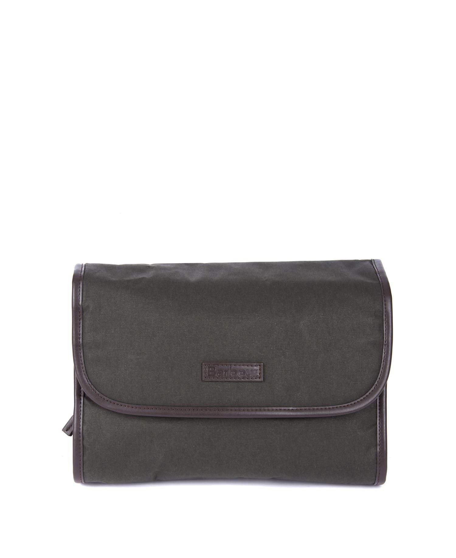 Barbour Snyrtitaska - Wax Hanging Washbag - Olive - Kormákur & Skjöldur