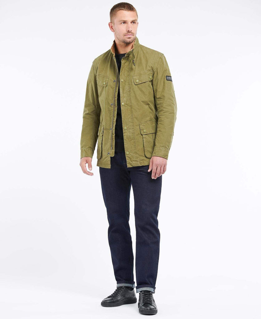 Barbour duke green store