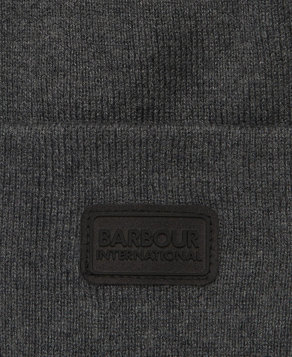 Barbour Húfa - B.Intl Sensor Knit Beanie - Grey Marl