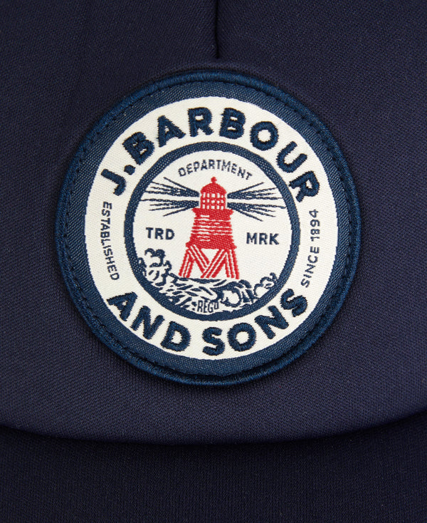 Barbour Derhúfa - Fulton Trucker Cap - Navy