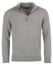 Barbour Peysa - Cotton Half Zip - Grey Marl - Kormákur & Skjöldur