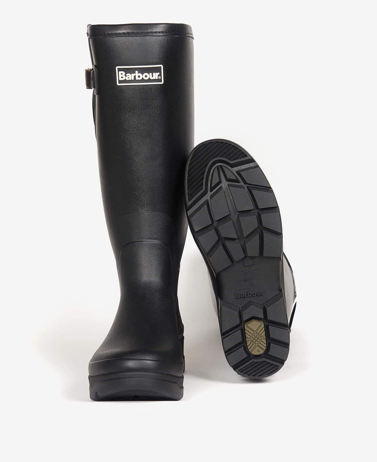 Barbour Stígvél - Wellington Tempest - Black - Kormákur & Skjöldur