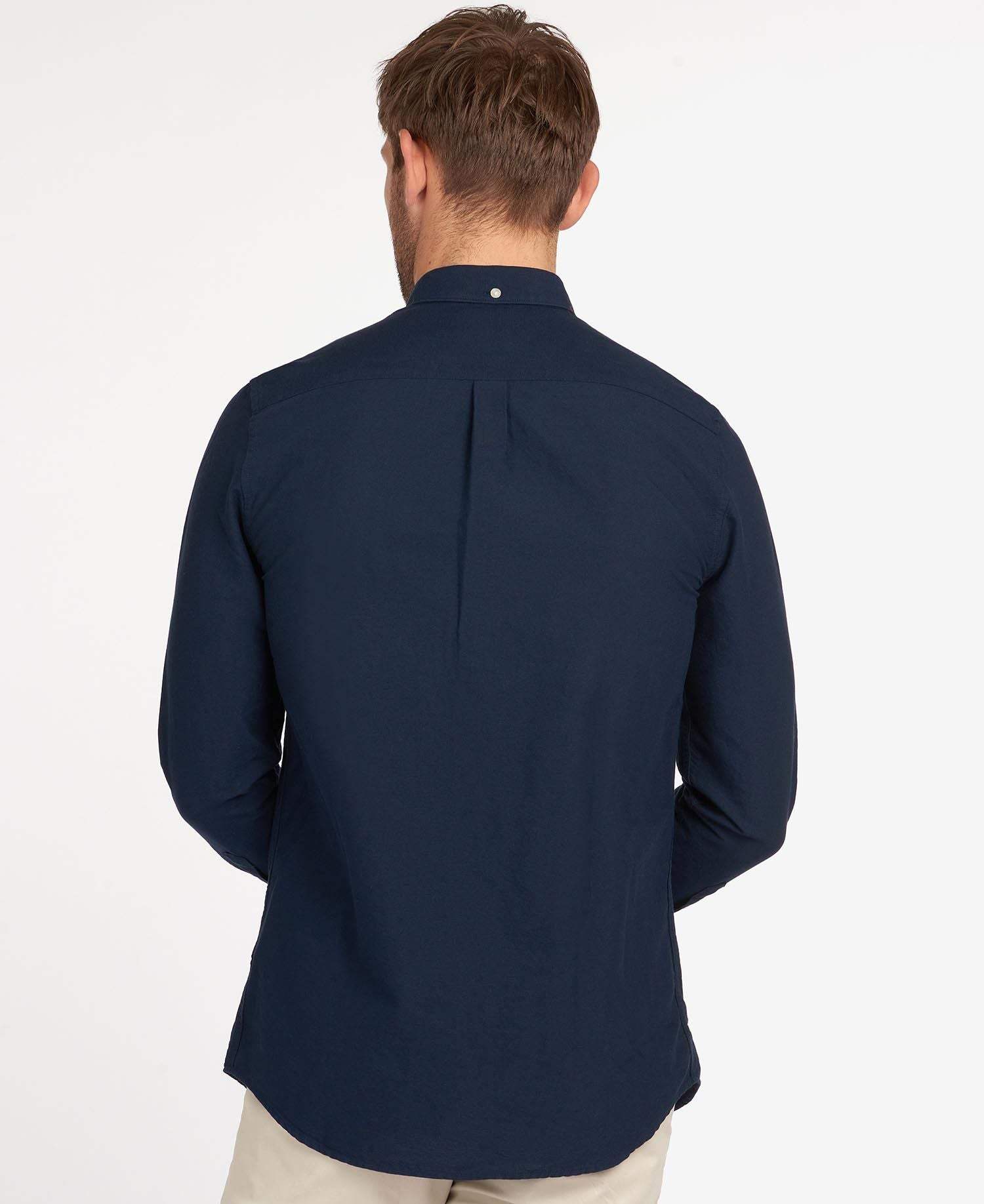 Barbour Skyrta - Oxtown Shirt - Navy - Kormákur & Skjöldur