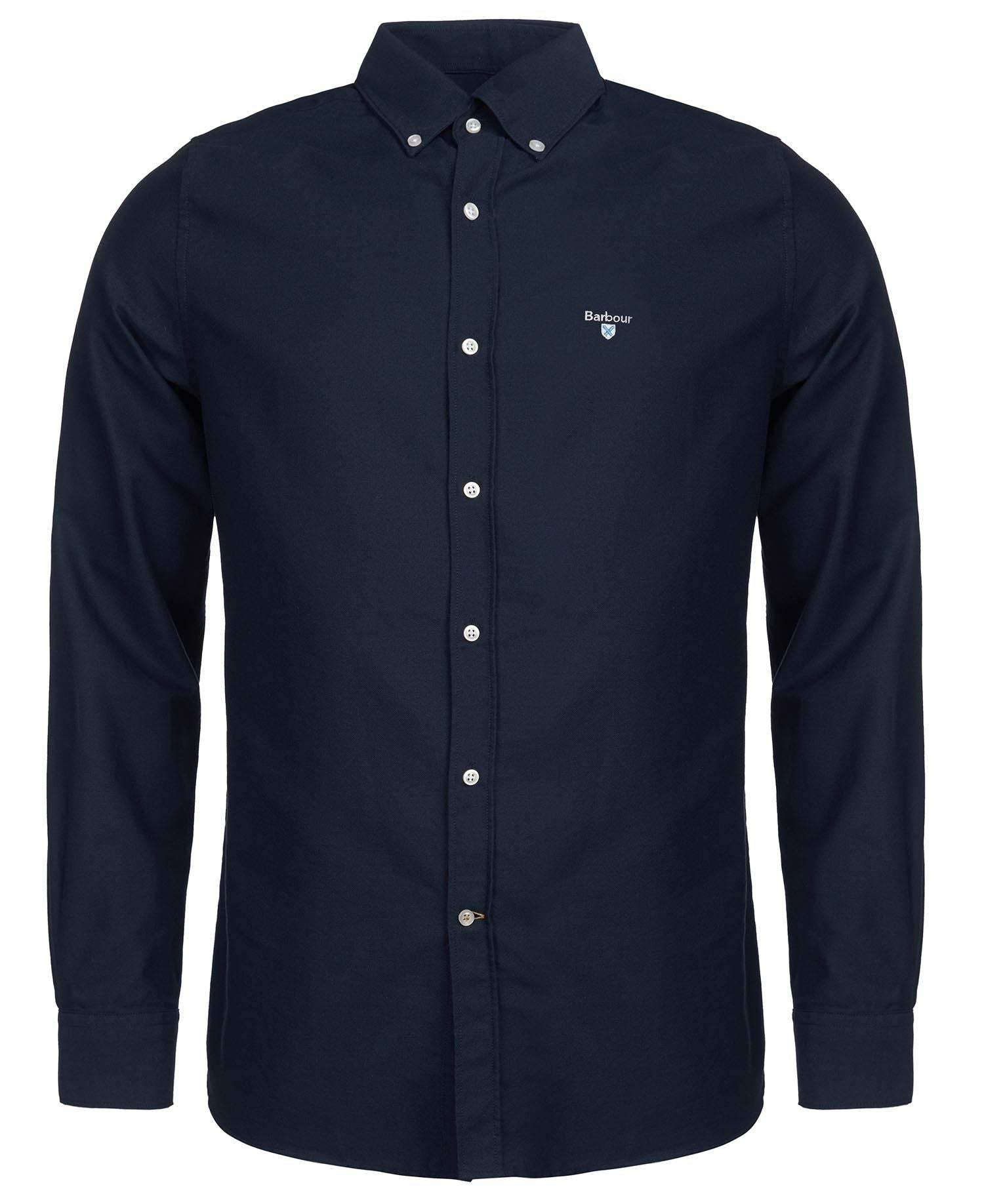 Barbour Skyrta - Oxtown Shirt - Navy - Kormákur & Skjöldur
