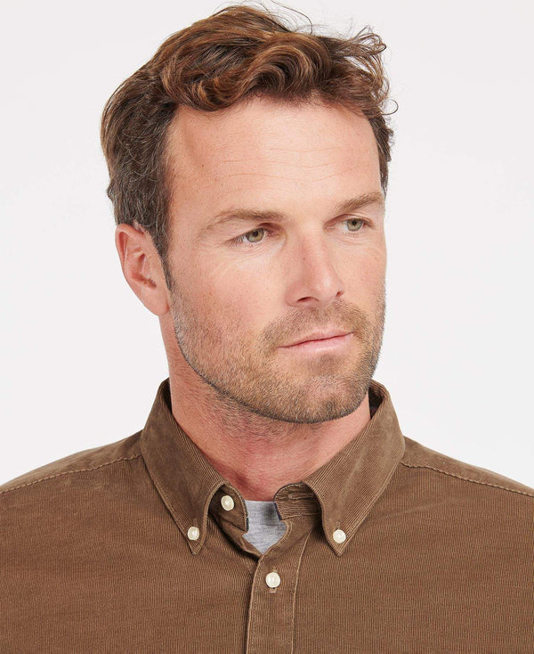 Barbour Skyrta - Ramsey - Brown - Tailored Fit