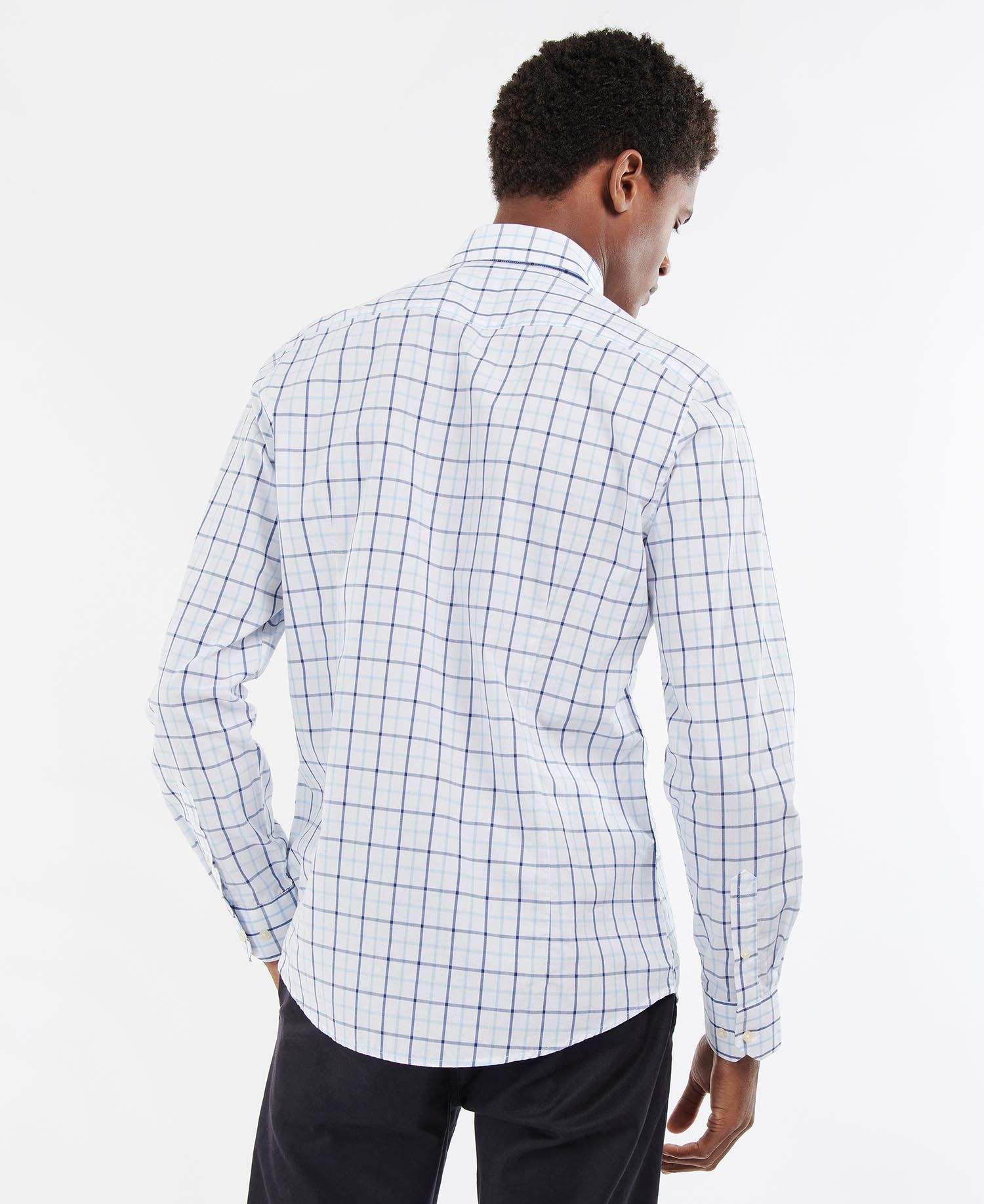 Barbour Skyrta - Bradwell - Blue