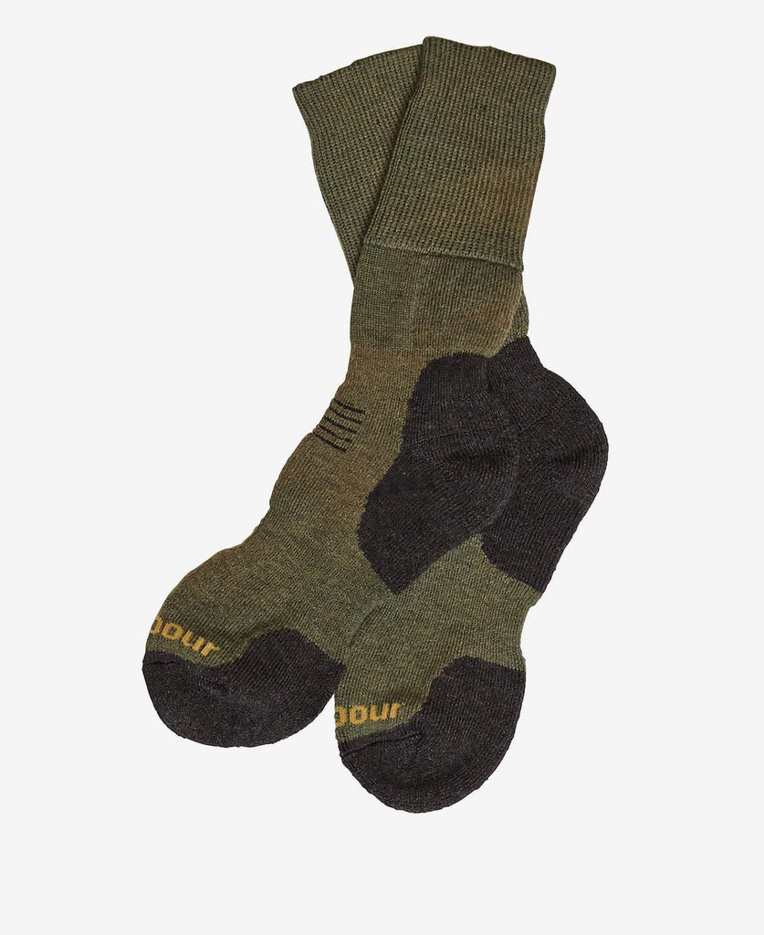 Barbour Sokkar Cragg Boot Socks Olive Mix Kormakur Skjoldur