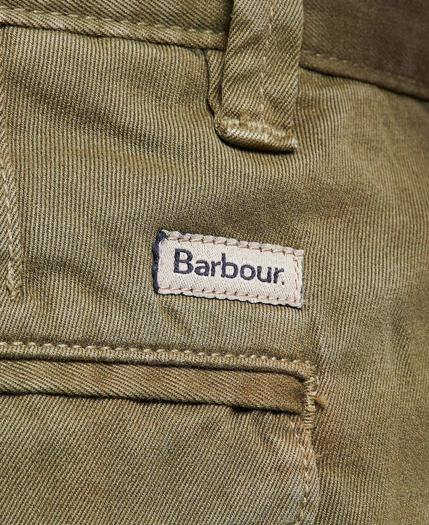 Barbour Stuttbuxur - Neuston Twill - Ivy Green - Kormákur & Skjöldur
