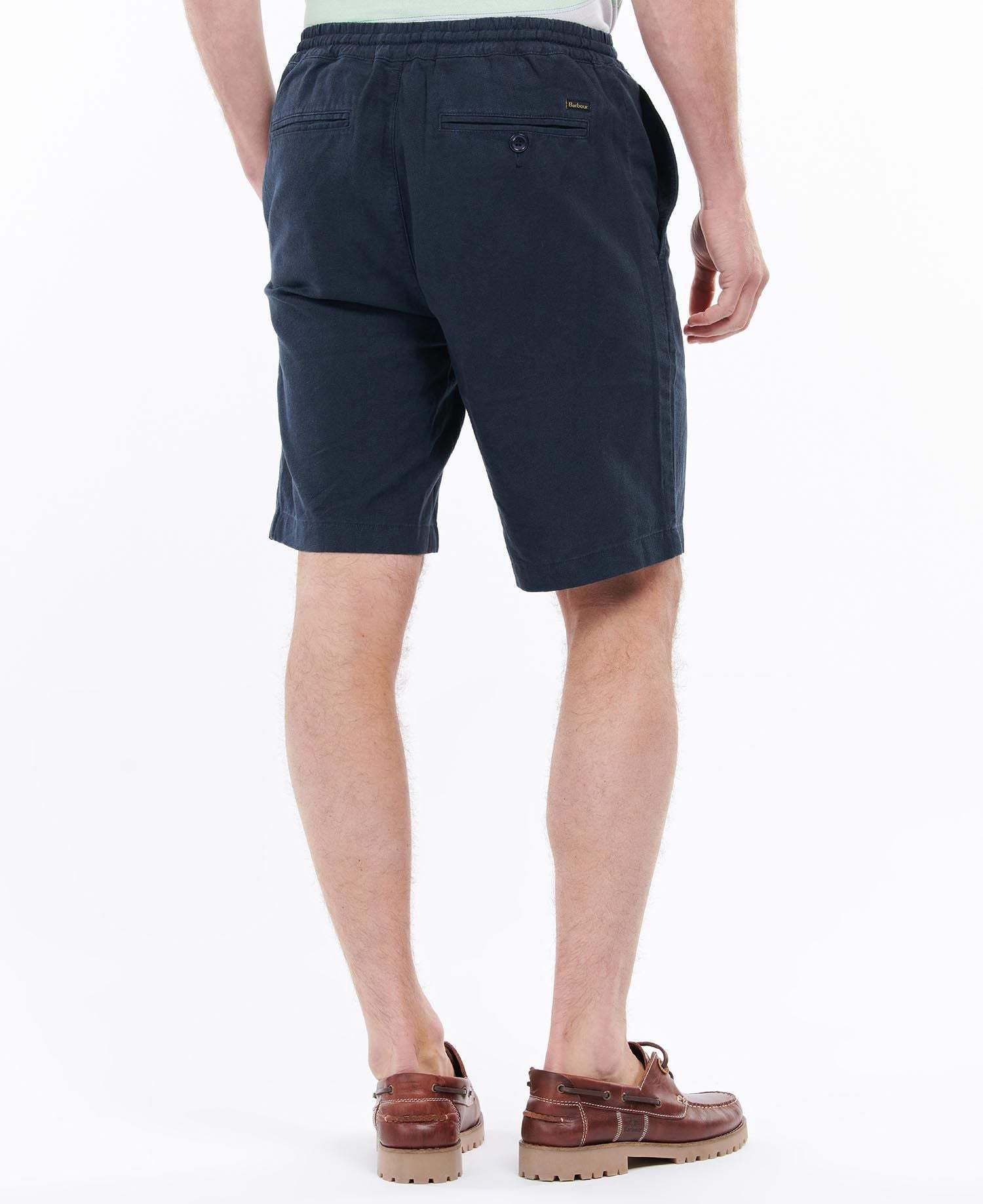 Barbour Stuttbuxur - Linen Short - City Navy - Kormákur & Skjöldur