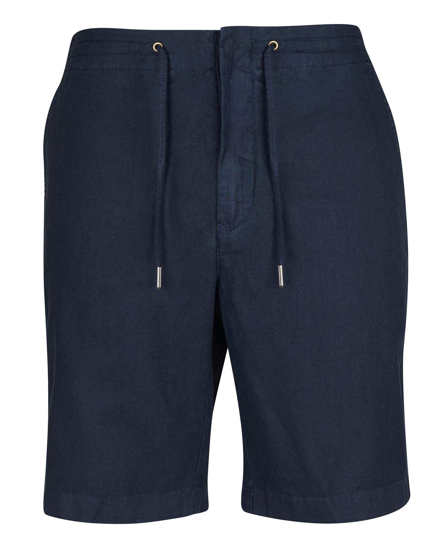 Barbour Stuttbuxur - Linen Short - City Navy - Kormákur & Skjöldur