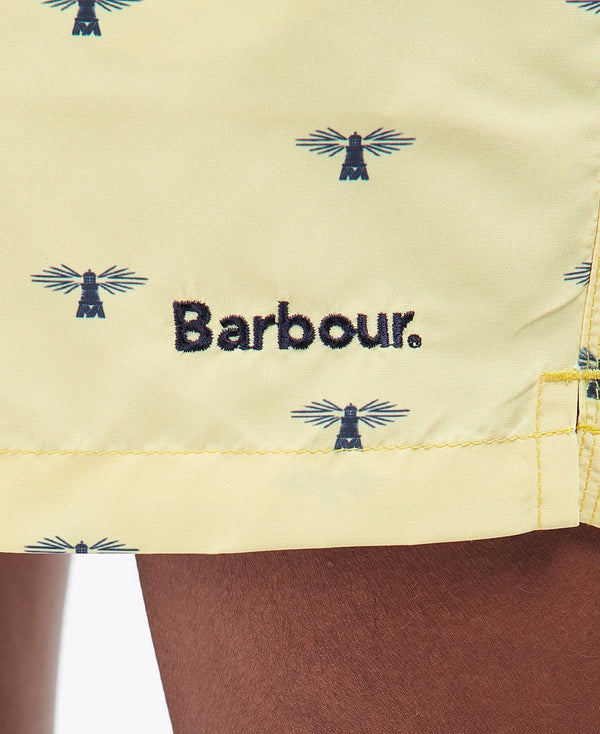 Barbour Sundbuxur - Coastal Swimshort - Lemon Zest