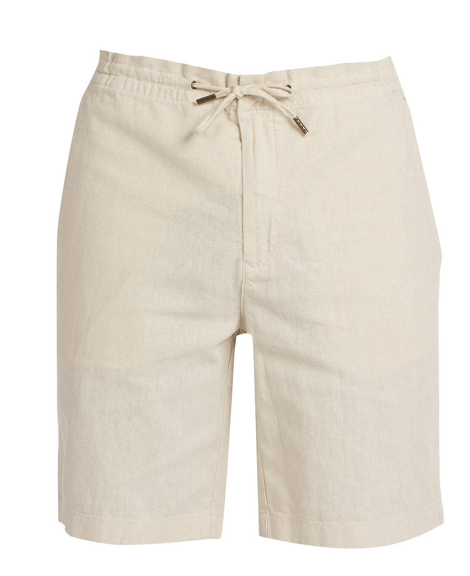 Barbour Stuttbuxur - Linen Short - Lt Stone - Kormákur & Skjöldur