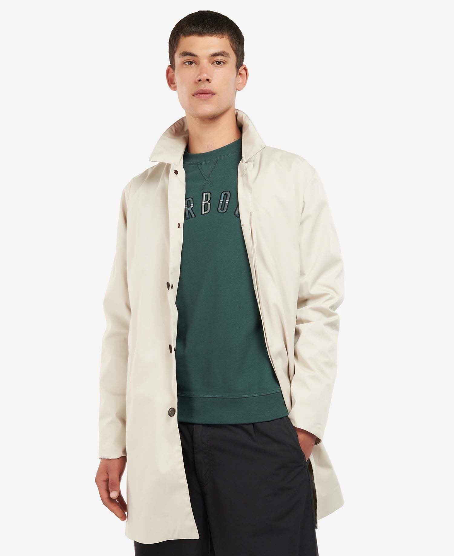 Barbour Frakki - Rokig Jacket - Mist/Amble Tartan - Kormákur & Skjöldur