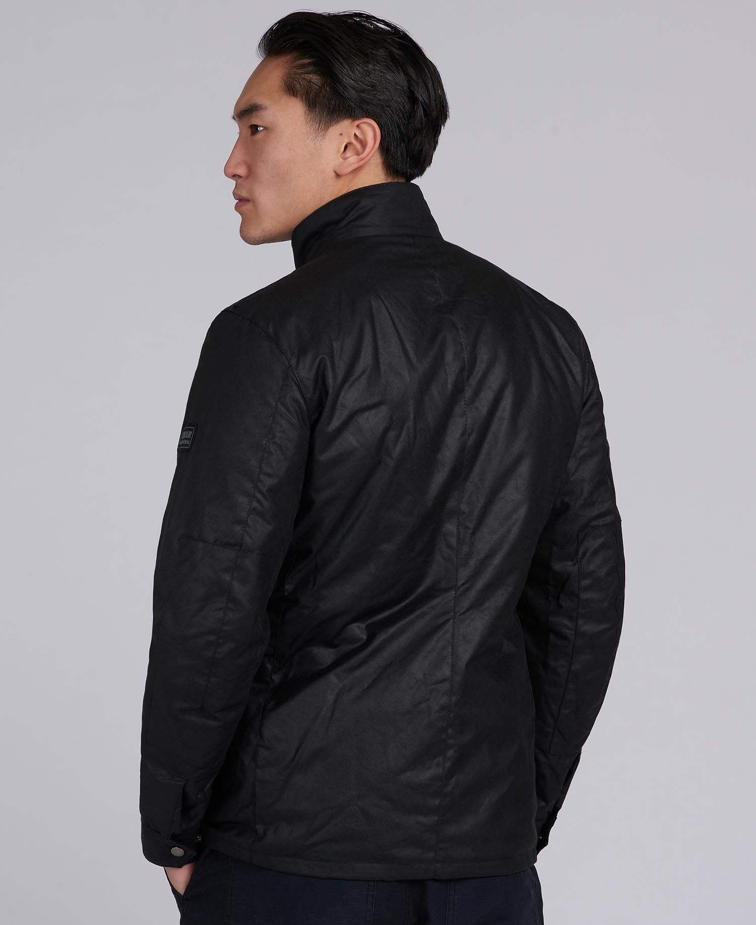 Barbour Intl.   Duke Wax Jacket  Black - Kormákur & Skjöldur