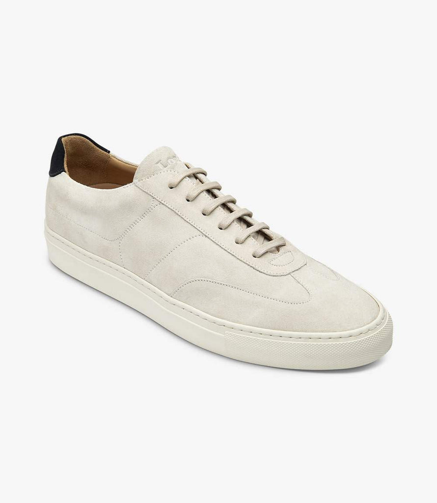 Loake Strigaskór - Owens - Stone Suede