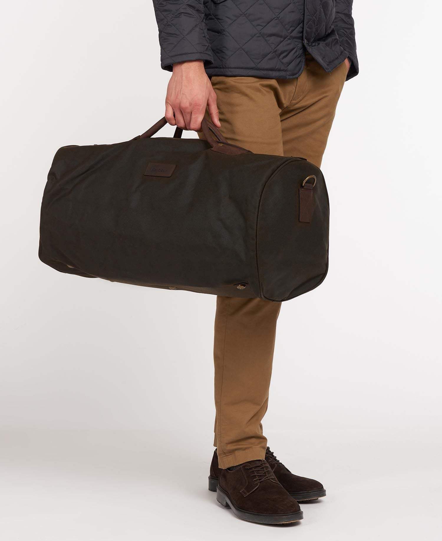 Barbour Taska - Wax Holdall - Olive - Herrafataverzlun Kormáks & Skjaldar