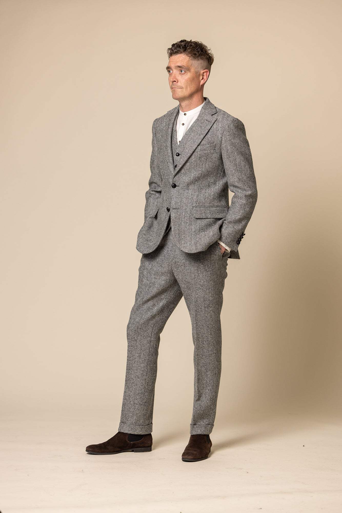 K&S Icelandic Tweed - Jakkafatajakki: Kormákur - Fagriskógur - Kormákur & Skjöldur