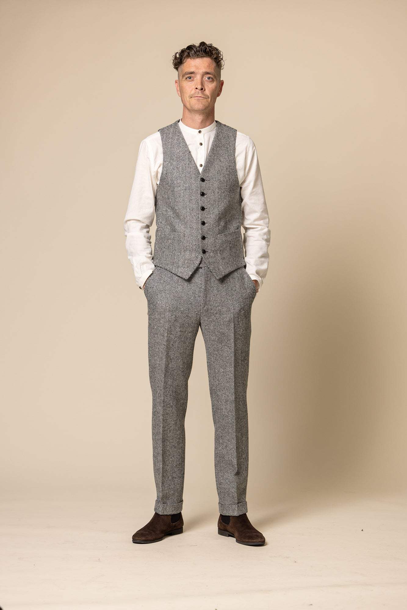 K&S Icelandic Tweed - Jakkafatavesti - Fagriskógur - Kormákur & Skjöldur