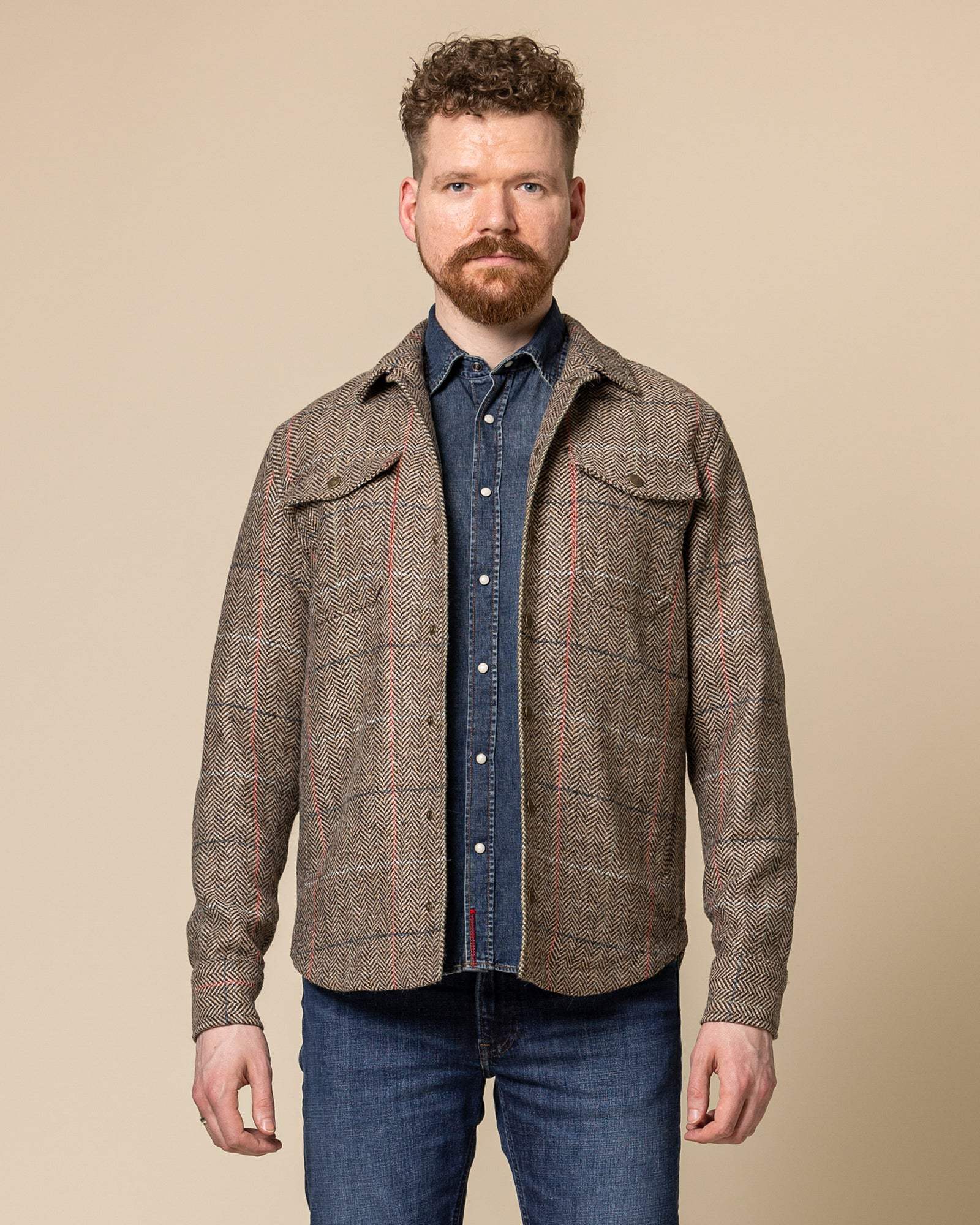K&S Icelandic Tweed Yfirskyrta - Fjárhirðirinn - Dilkur - Kormákur & Skjöldur